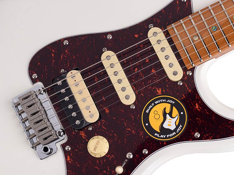 Sire S7 Larry Carlton elektrische gitaar antique white