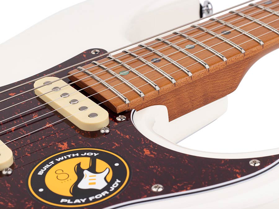 Sire S7 Larry Carlton elektrische gitaar antique white
