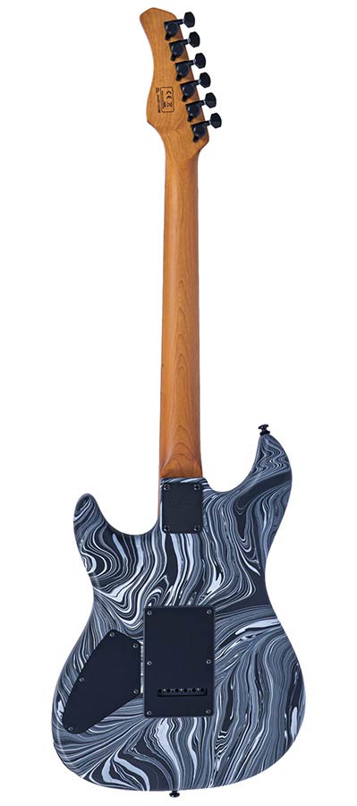 Sire S7 HSS Larry Carlton elektrische gitaar black swirl