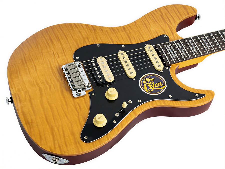 Sire S7N FM Larry Carlton elektrische gitaar natural