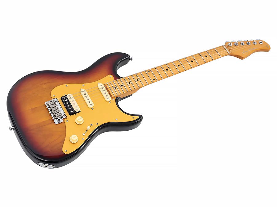 Sire S7N HSS Larry Carlton elektrische gitaar 3-tone sunburst
