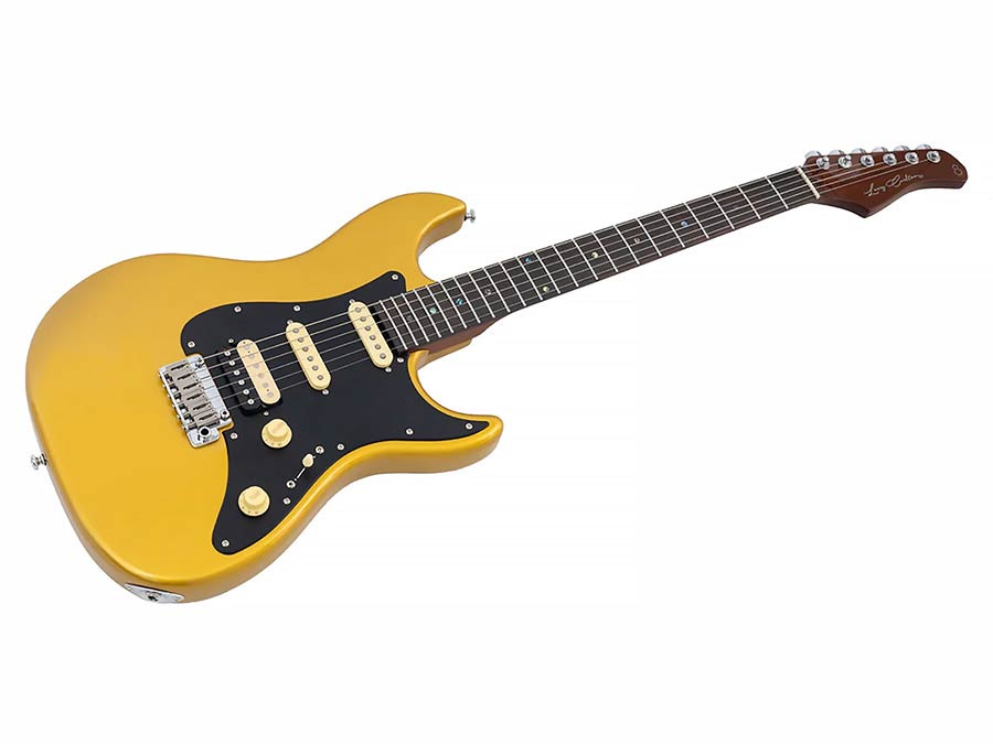 Sire S7N HSS Larry Carlton elektrische gitaar s-style metallic gold