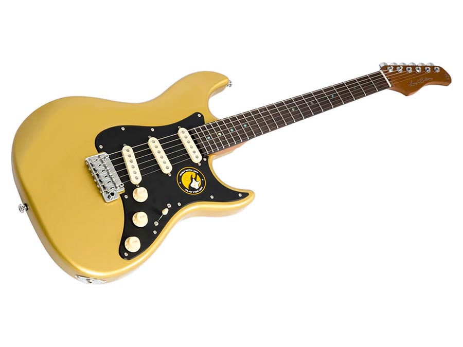 Sire S7N Larry Carlton elektrische gitaar s-style metallic gold