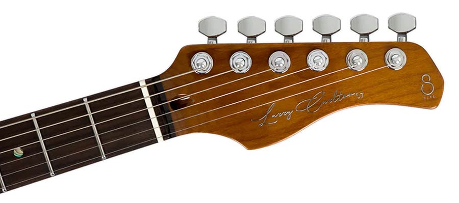 Sire S7N Larry Carlton elektrische gitaar s-style metallic gold