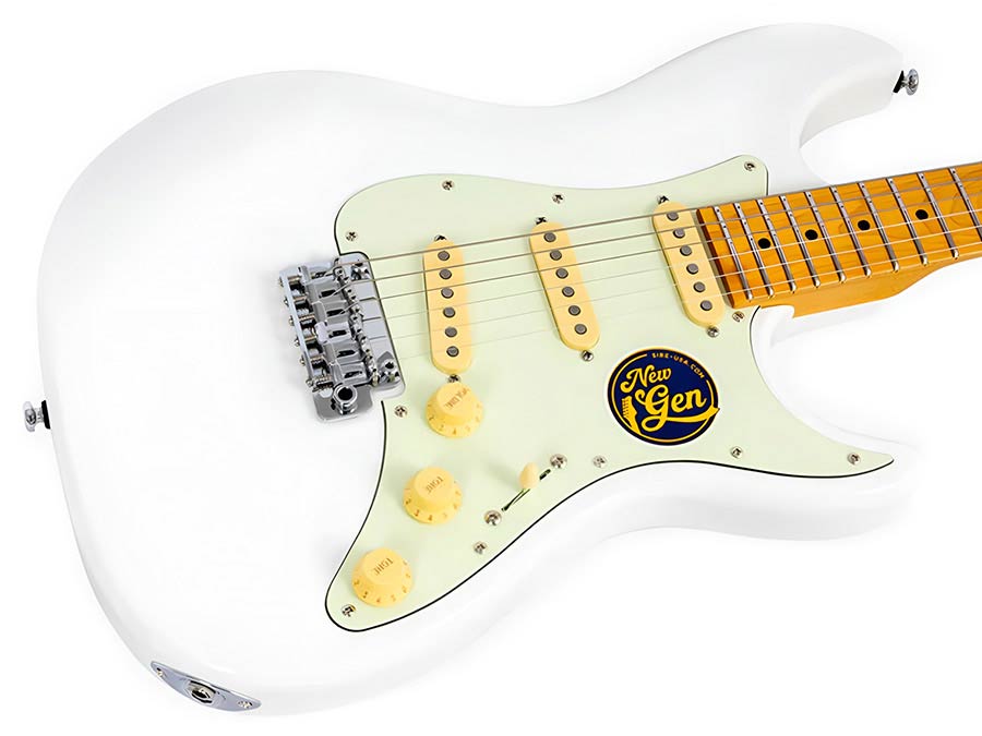 Sire S7N Larry Carlton elektrische gitaar white