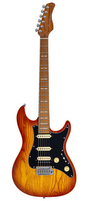 Sire S7S HSS Larry Carlton elektrische gitaar amber