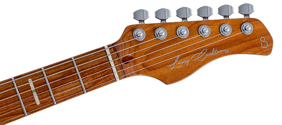 Sire S7S HSS Larry Carlton elektrische gitaar amber