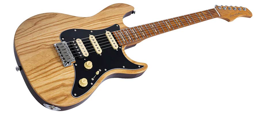 Sire S7S HSS Larry Carlton elektrische gitaar natural