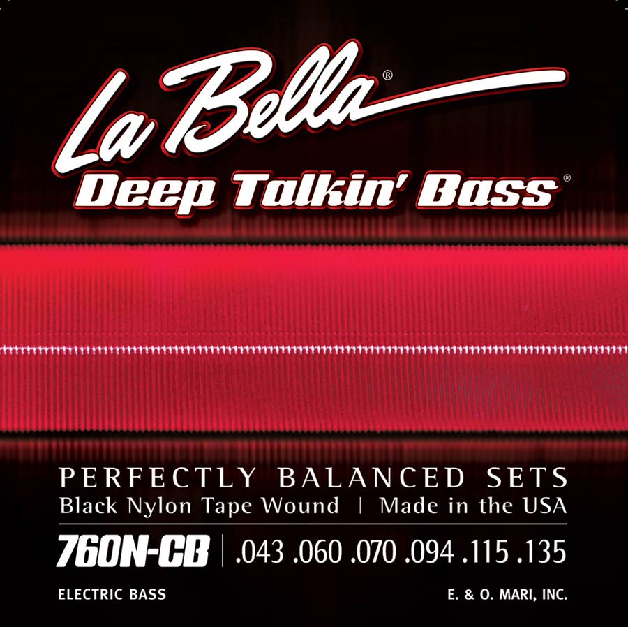 La Bella 760N-CB Deep Talkin' Bass tape wound bassnaren, 043-135