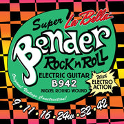 La Bella B942 Bender elektrische gitaarsnaren, 009-042