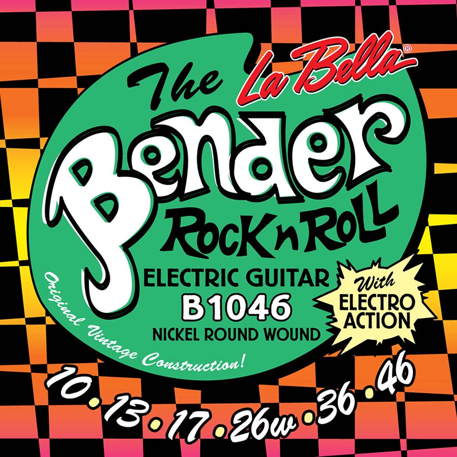 La Bella B1046 Bender elektrische gitaarsnaren, 010-046