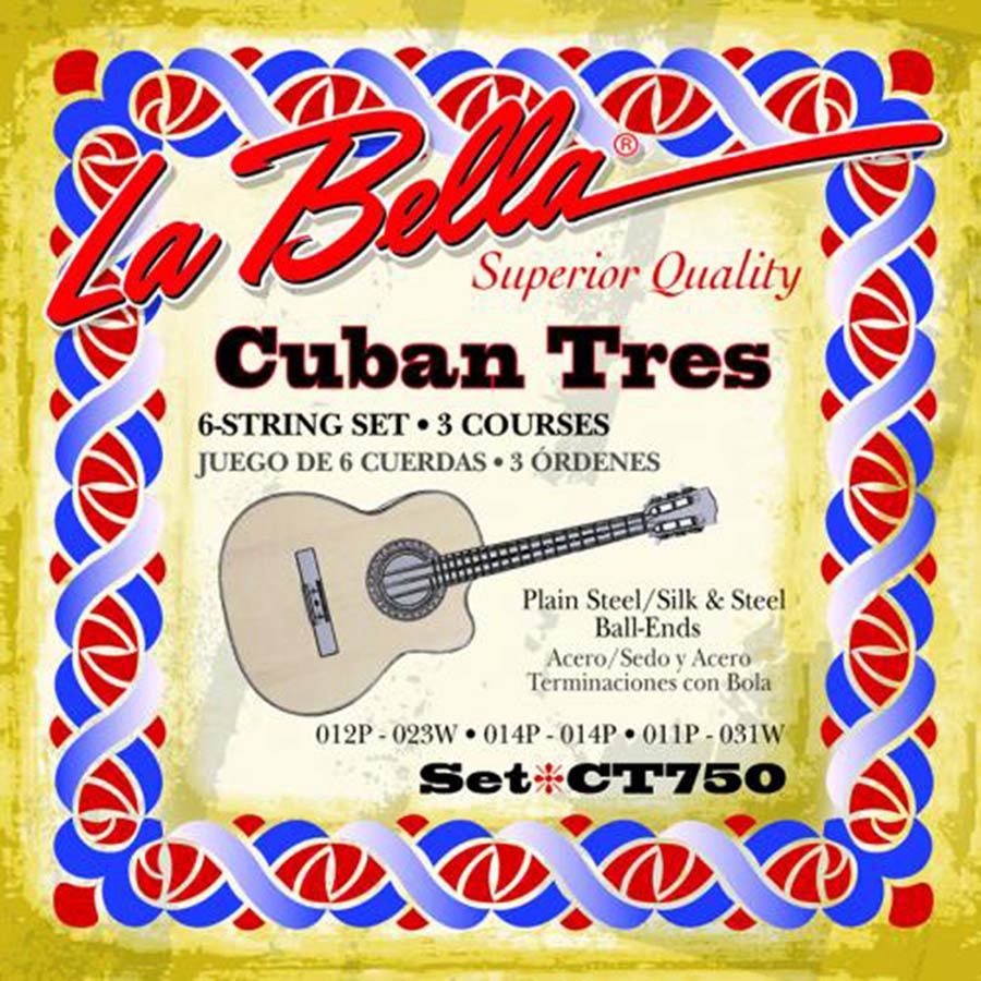 La Bella CT750 World Folk snaren voor Cuban tres