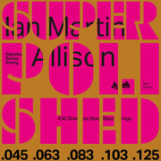 La Bella ASP-45125 Ian Martin Allison Signature gepolijste bassnaren, 045-125