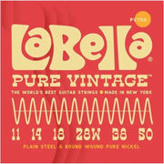 La Bella PV1150 Pure Vintage elektrische gitaarsnaren, 011-050