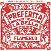 La Bella 1P-F Preferita klassieke gitaarsnaren voor flamencogitaar, medium spanning, 027-041