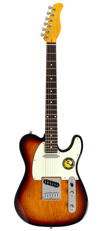 Sire T3N Larry Carlton elektrische gitaar 3-tone sunburst