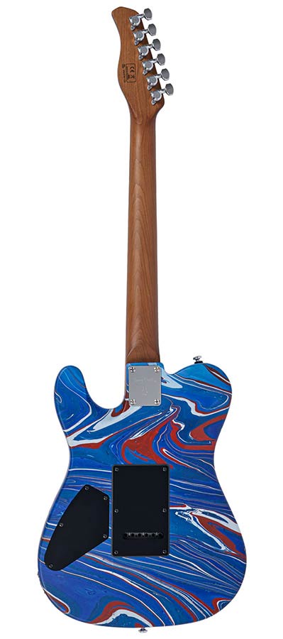 Sire T7 HH Larry Carlton elektrische gitaar blue swirl