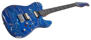 Sire T7 HH Larry Carlton elektrische gitaar blue swirl