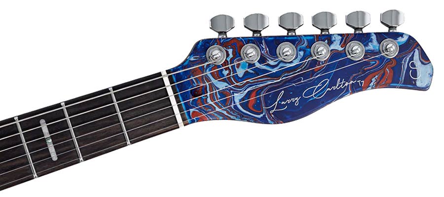 Sire T7 HH Larry Carlton elektrische gitaar blue swirl