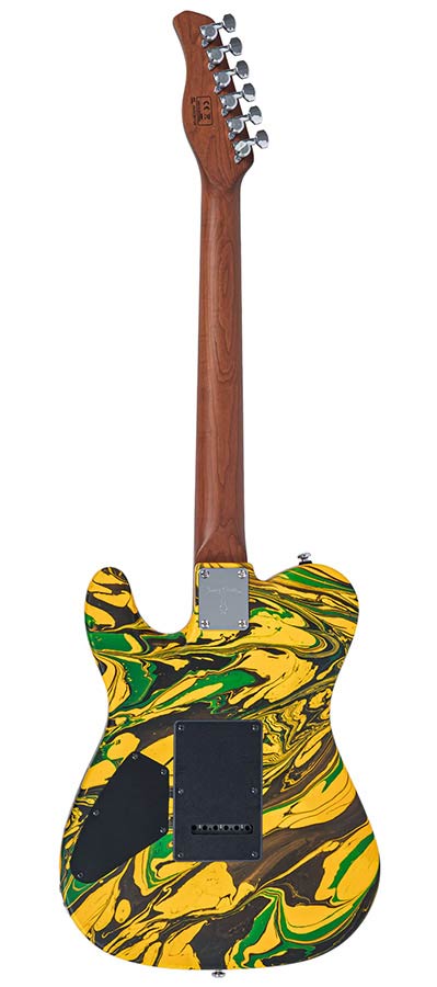 Sire T7 HH Larry Carlton elektrische gitaar yellow swirl
