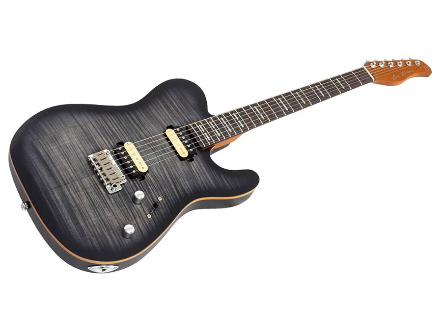 Sire T7N FM Larry Carlton elektrische gitaar transparent black
