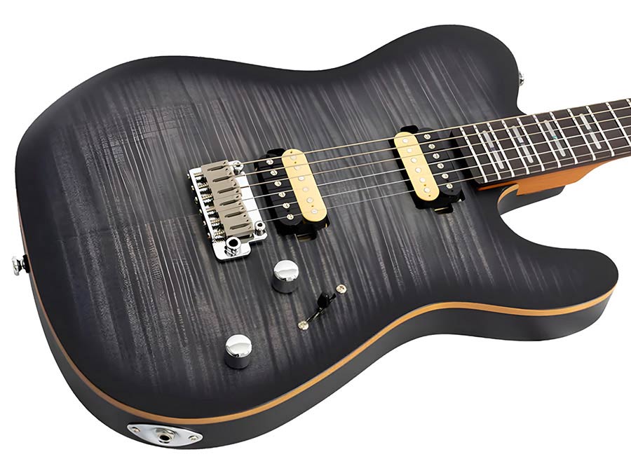 Sire T7N FM Larry Carlton elektrische gitaar transparent black