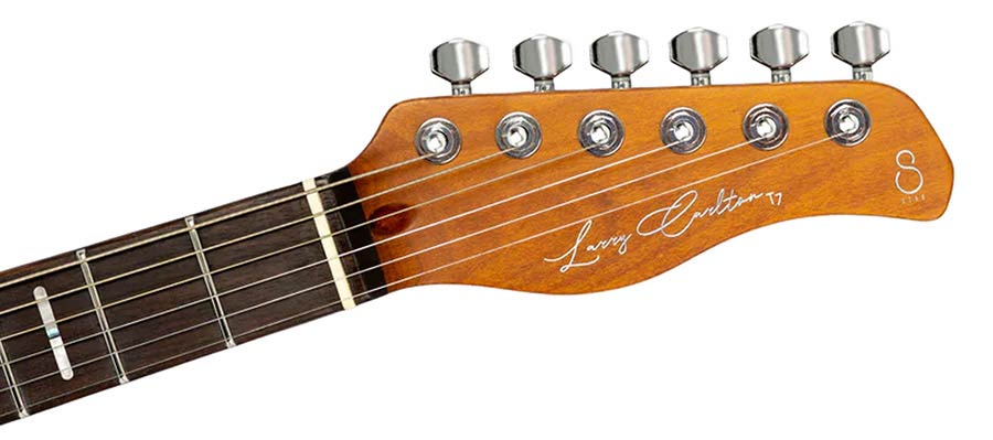 Sire T7N FM Larry Carlton elektrische gitaar transparent black