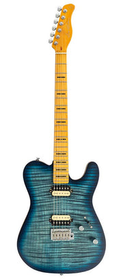 Sire T7N FM Larry Carlton elektrische gitaar transparent blue