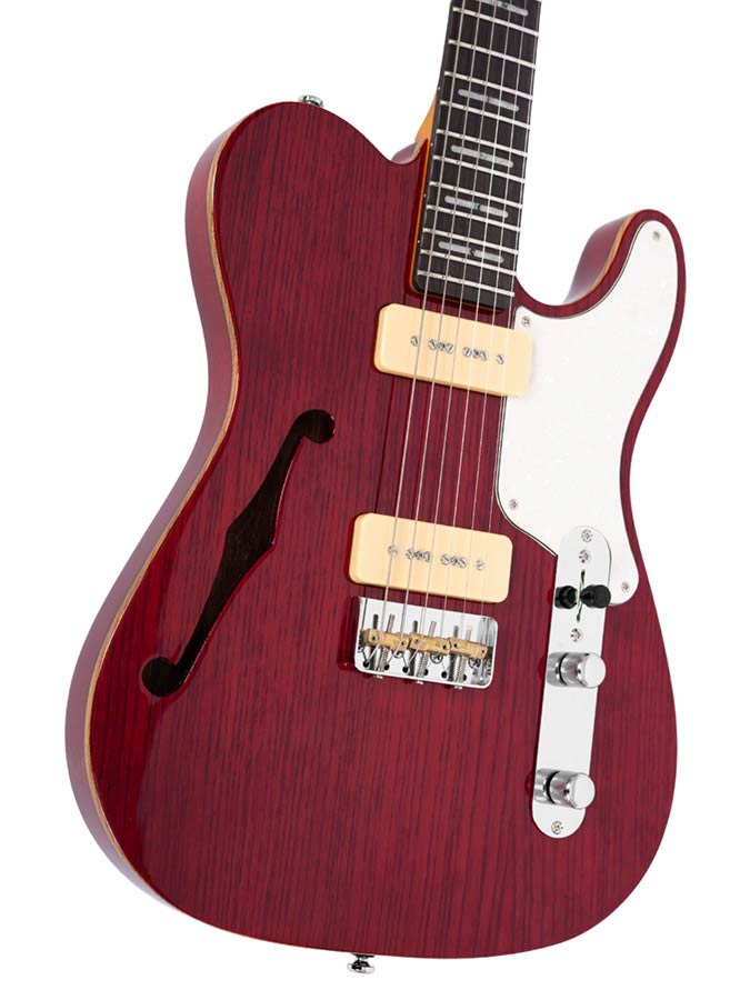 Sire T7TM Larry Carlton elektrische gitaar see-through red