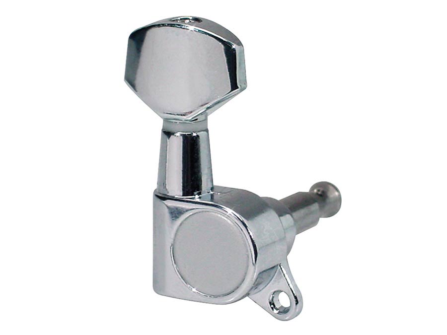 machine heads for 12-string guitar, die cast, chrome
