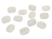 machine head pegs, pearloid, push-on model, 19x13mm, 12-pack