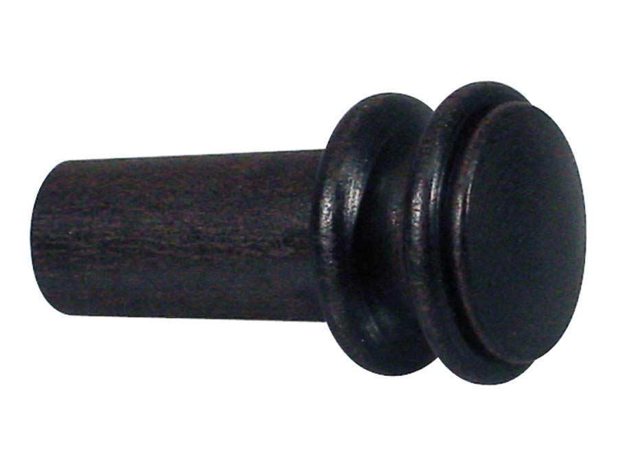 endpin, ebony, 1-pack, without eye