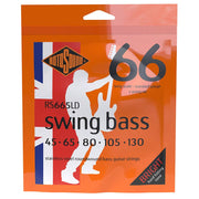 Rotosound RS665LD Swing Bass 66 snarenset elektrische basgitaar, 5-snarig, stainless steel, 45-130, standard gauge