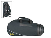 gig-bag for trumpet, black cordura, 25mm padded, with straps and accessory pocket