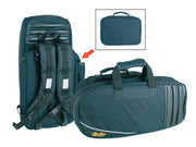 gig-bag for flugelhorn, black cordura, 25mm padded, with straps and removable  accessory pocket