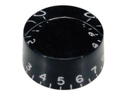 speed knob (hatbox), transparent black