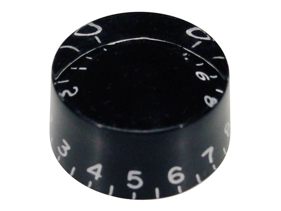 speed knob (hatbox), transparent black