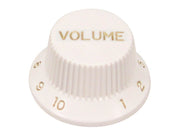 bell knob, Stallion, white, volume
