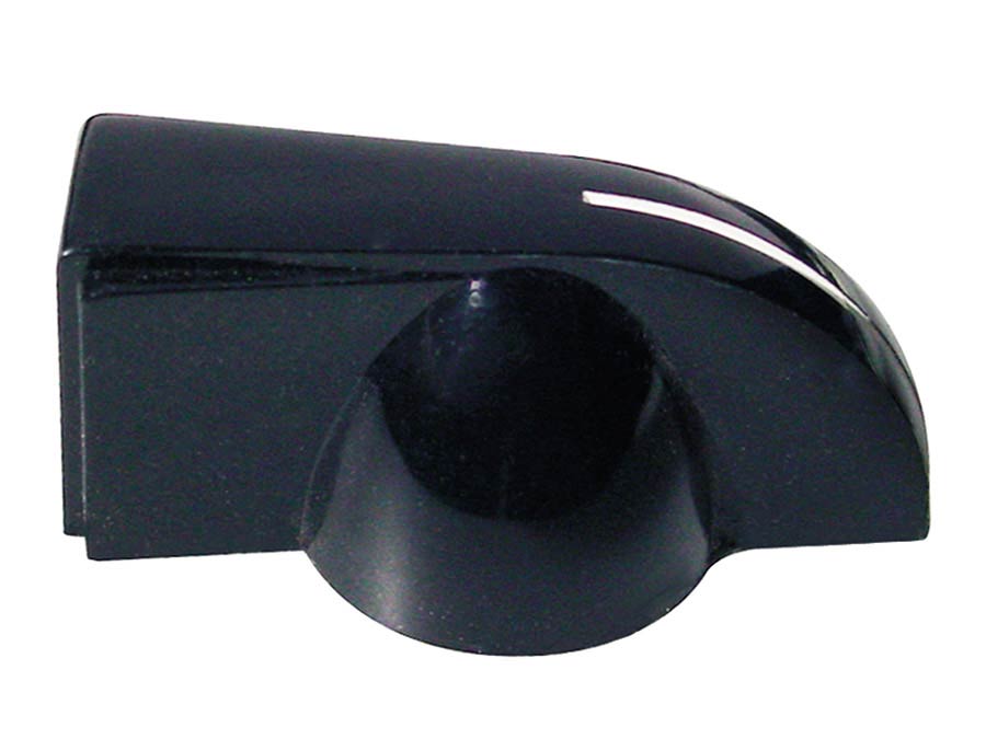 pointer knob, chicken head model, black