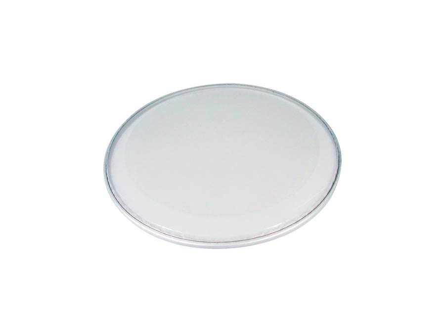 drum head, double head, clear, 12"