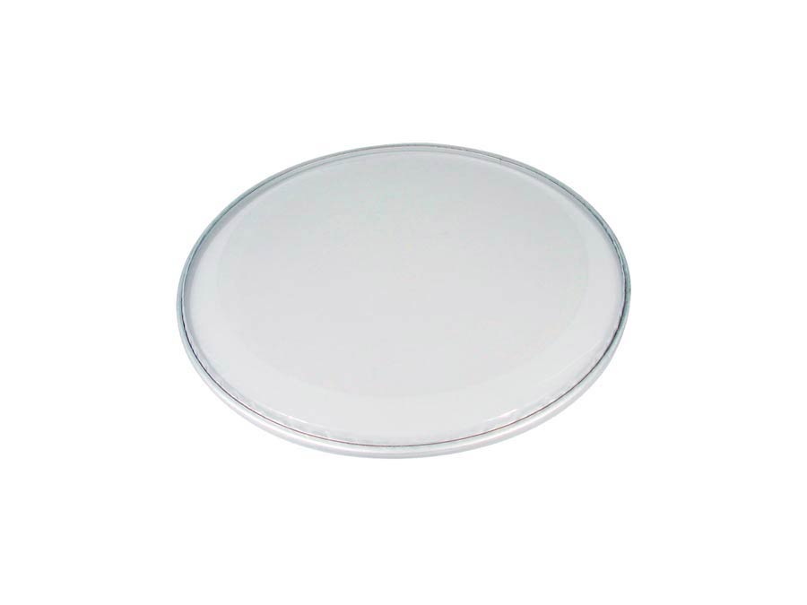 drum head, double head, clear, 13"
