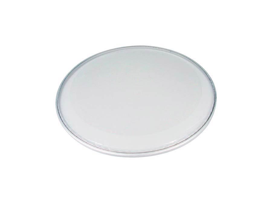 drum head, double head, clear, 14"