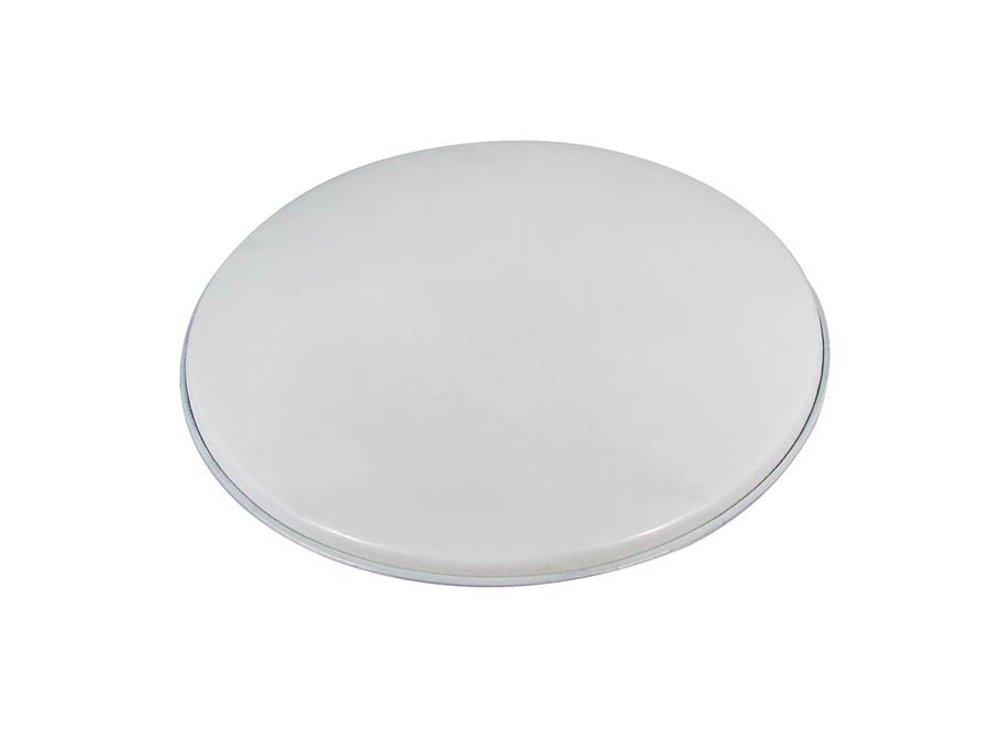 drum head, coated white, 16"