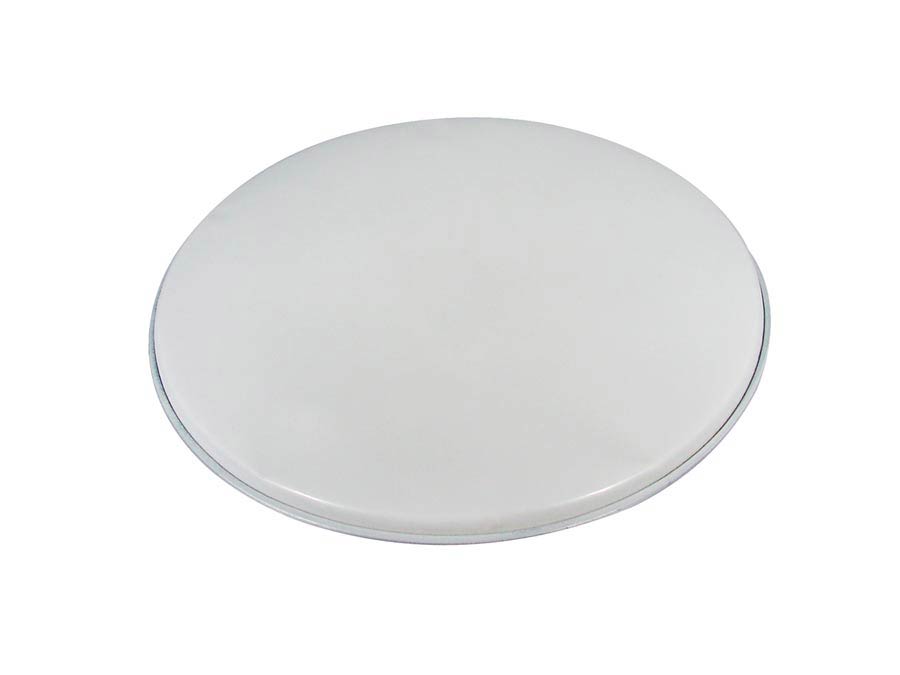 drum head, coated white, 18"