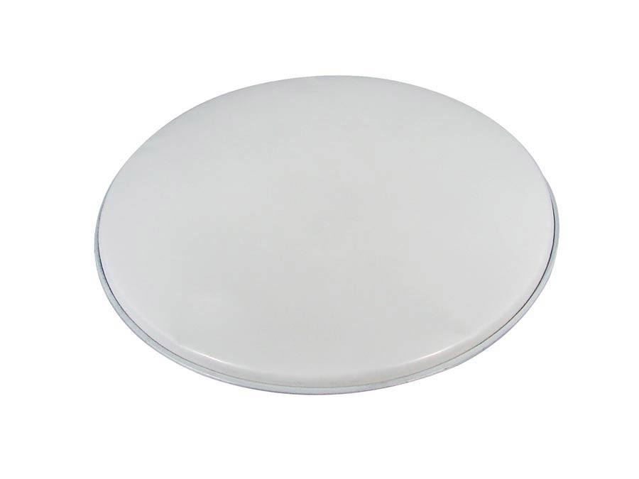 drum head, coated white, 20"