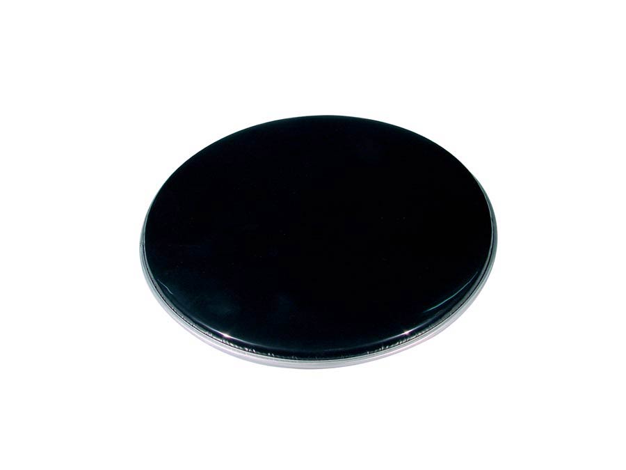 drum head, ebony black, 13"