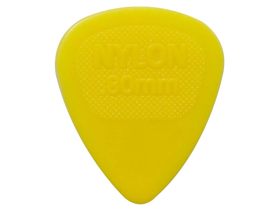 Dunlop 443-R-80 Nylon Midi Plectra 0.80 mm Geel