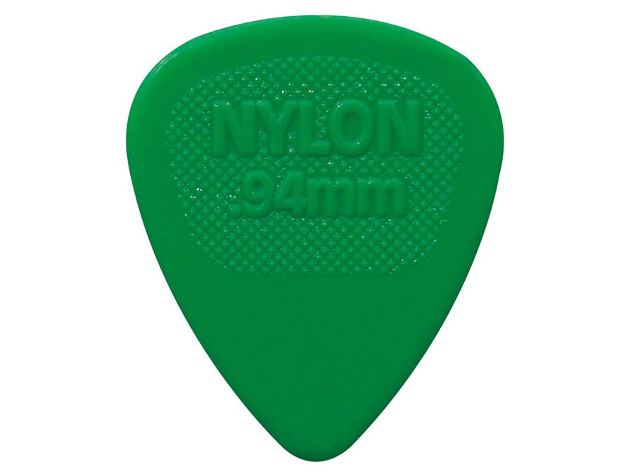 Dunlop 443-R-94 Nylon Midi Plectra 0.94 mm Groen