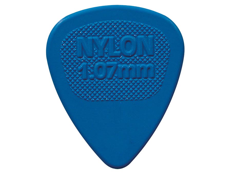 Dunlop 443-R-107 Nylon Midi Plectra 1.07 mm Blauw