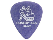 Dunlop 417-R-96 Gator Grip Plectra 0.96 mm Paarsblauw